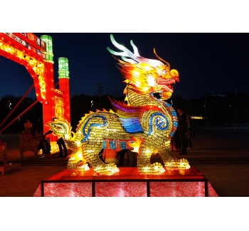 麒麟彩灯